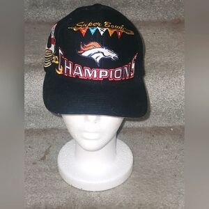 Unisex Denver Broncos Super Bowl XXXII Champions Black Cap
